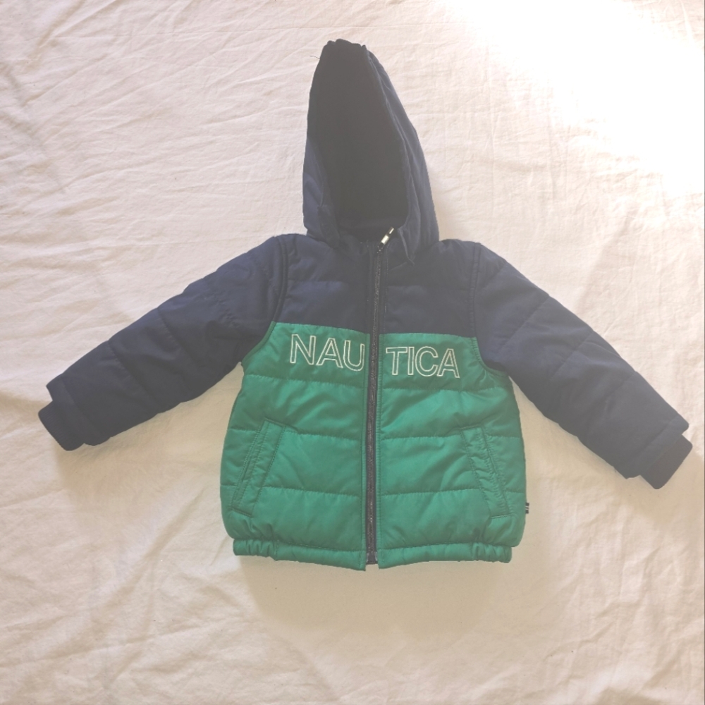 Kids Nautica Puffer Coat